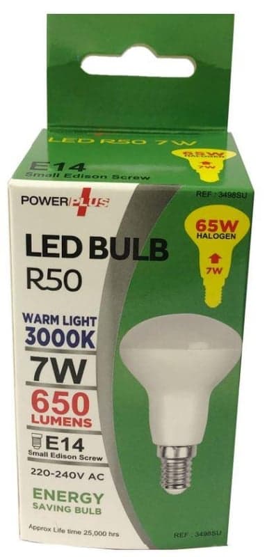 Powerplus 3499- R50 7w E14 Led Reflector 6000k (3499su)