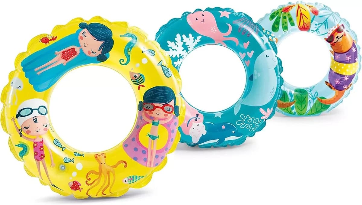 Kandy Toys 24" Transparent Printed Ring Ages 6-10