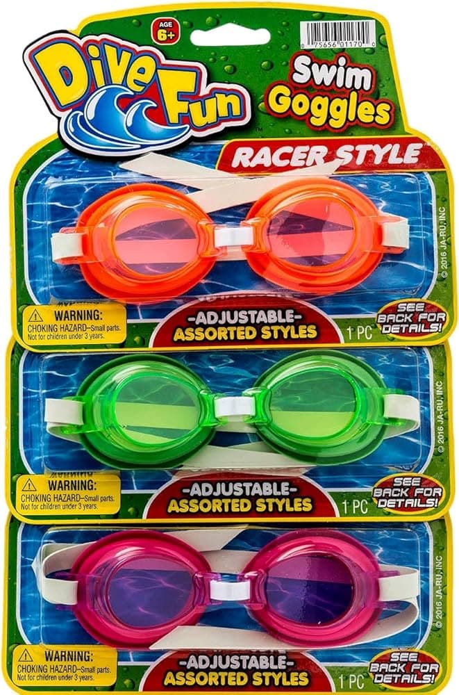 Kandy Toys Fun Goggles Ages 3-8 (3 Assorted