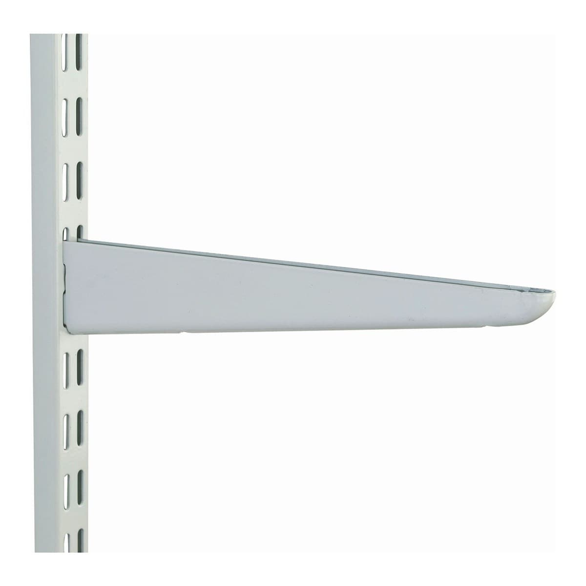 WHITE MEDIUM DUTY SHELF BRACKET 370MM