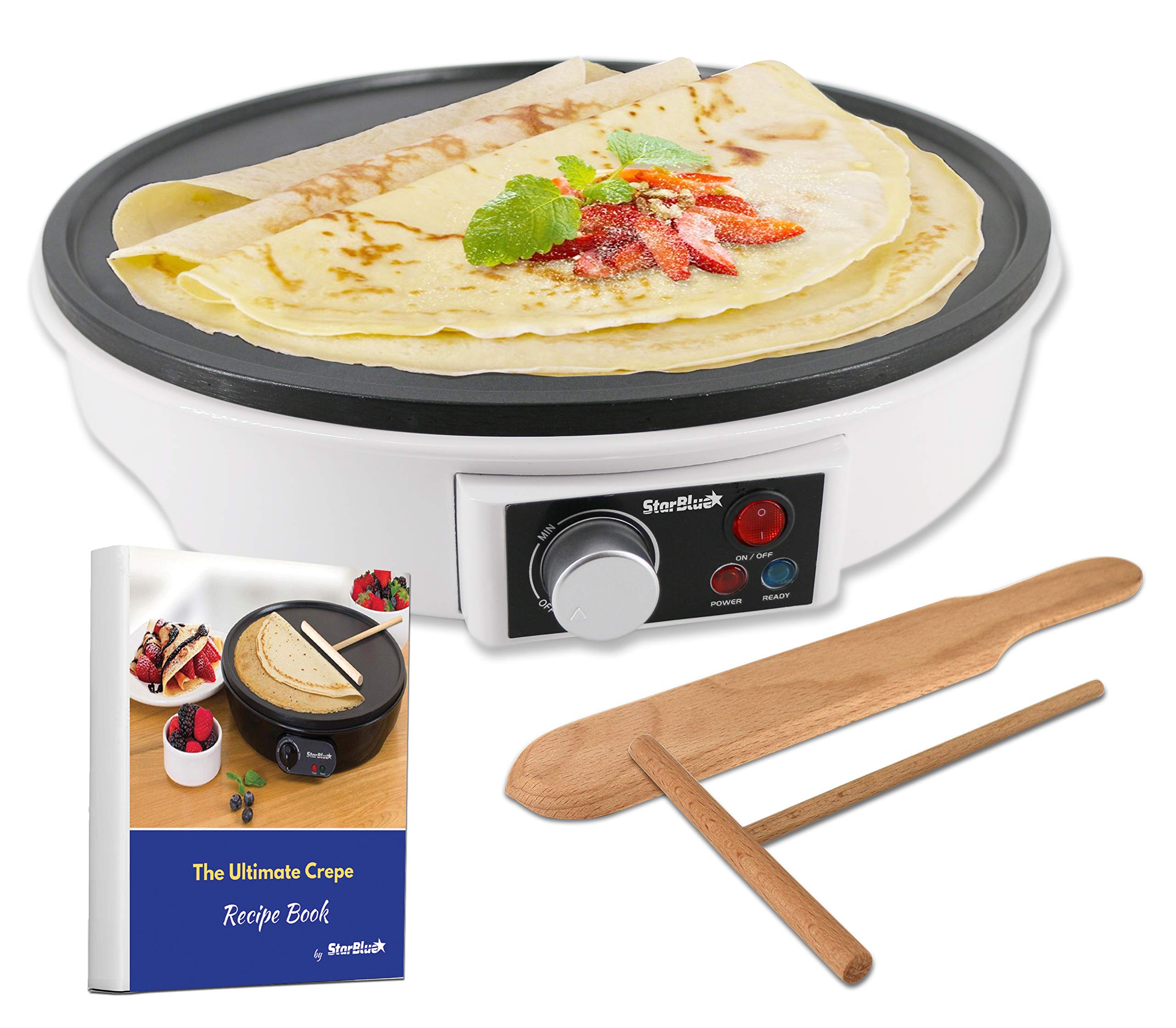 Crepe Maker With Wood Spatula 1X4 image