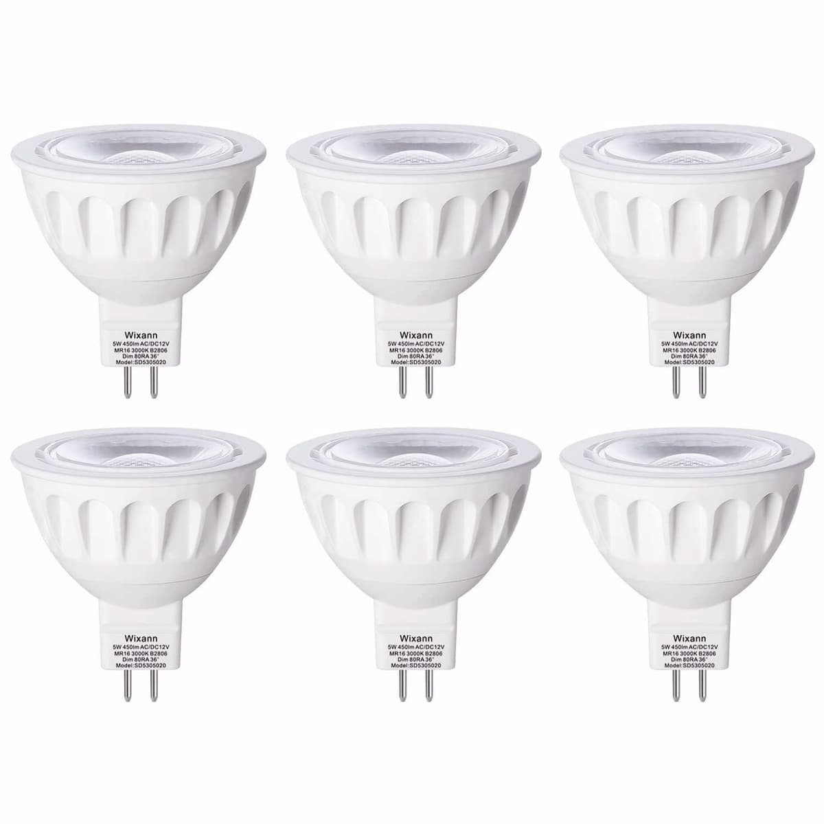 Powerplus Led Bulb Mr16 12v 5w Warm Light 3000k (3508su)