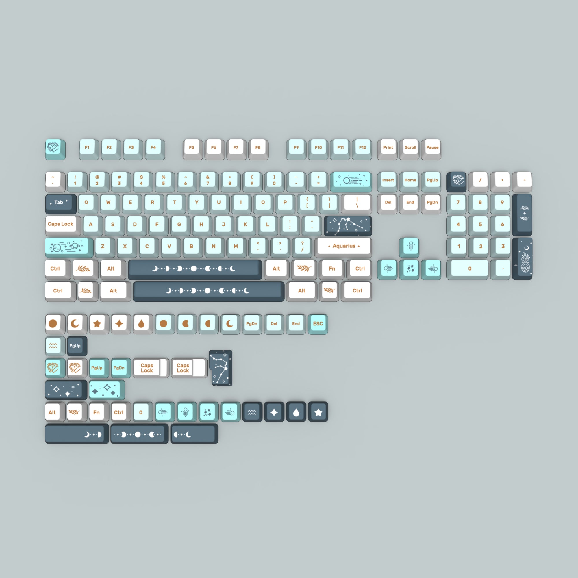 Aquarius Keyboard Kit- Space Grey image
