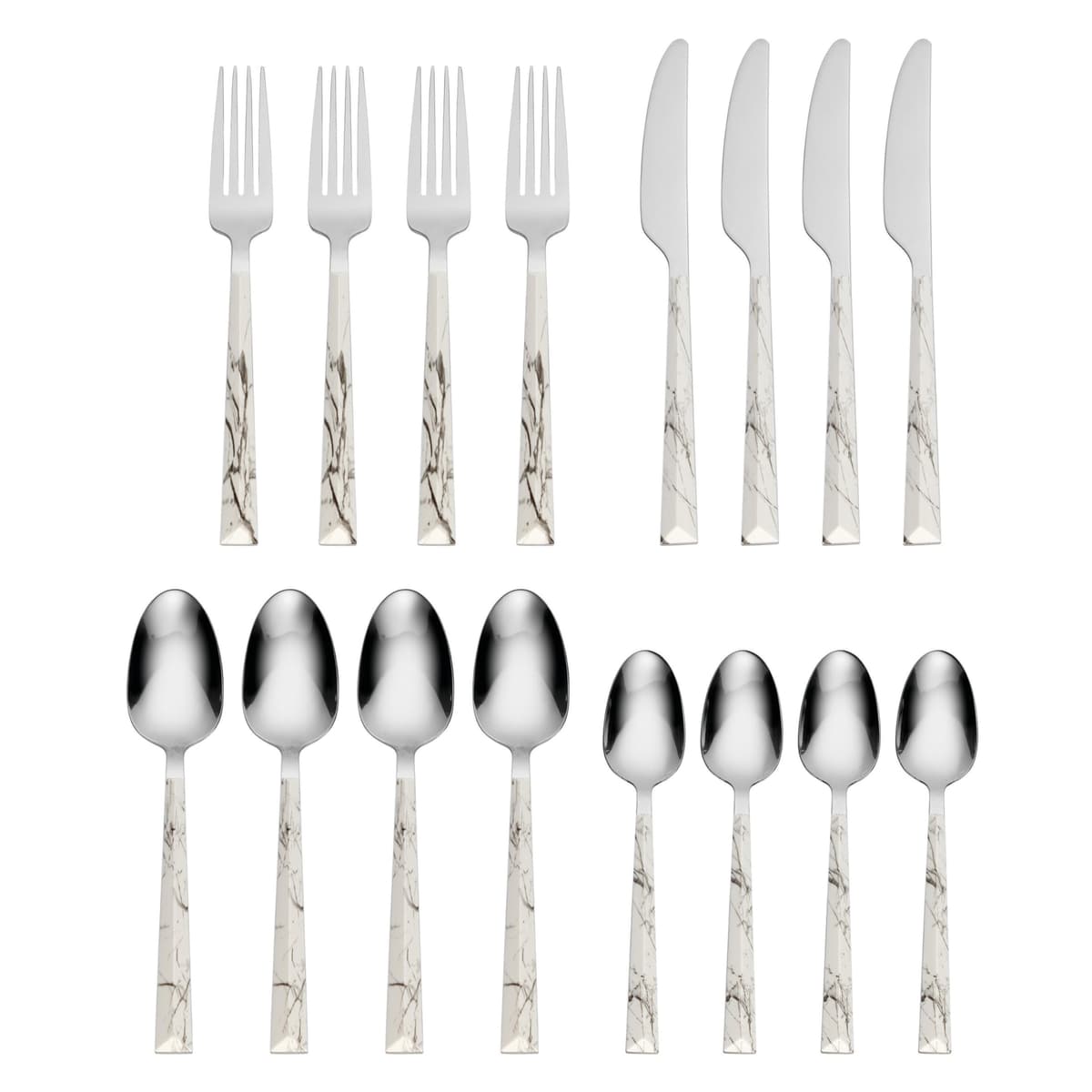 MARBLE  16pc Cutlery Set