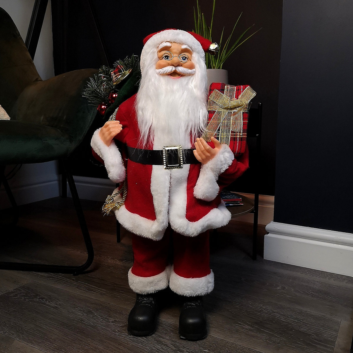 BENROSS 60cm Red Standing Santa image