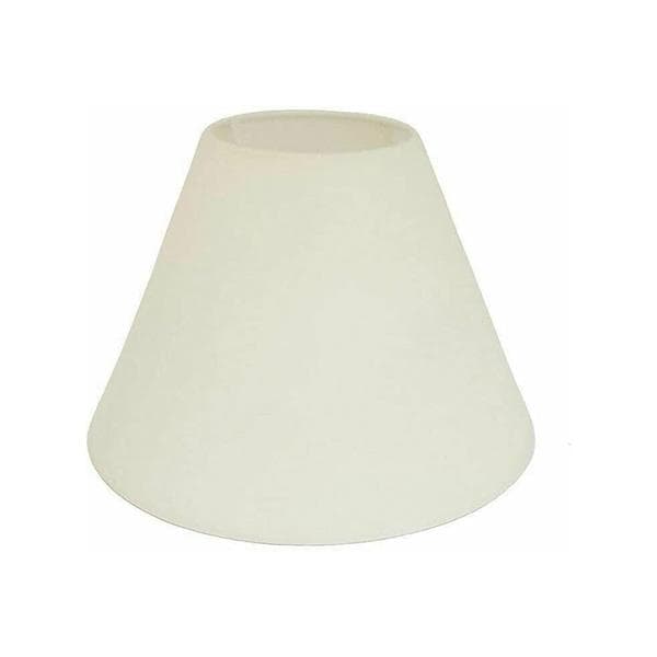Kaykraft 12" Plain Coolie Shade Cream Lamp (PLAIN12CR)