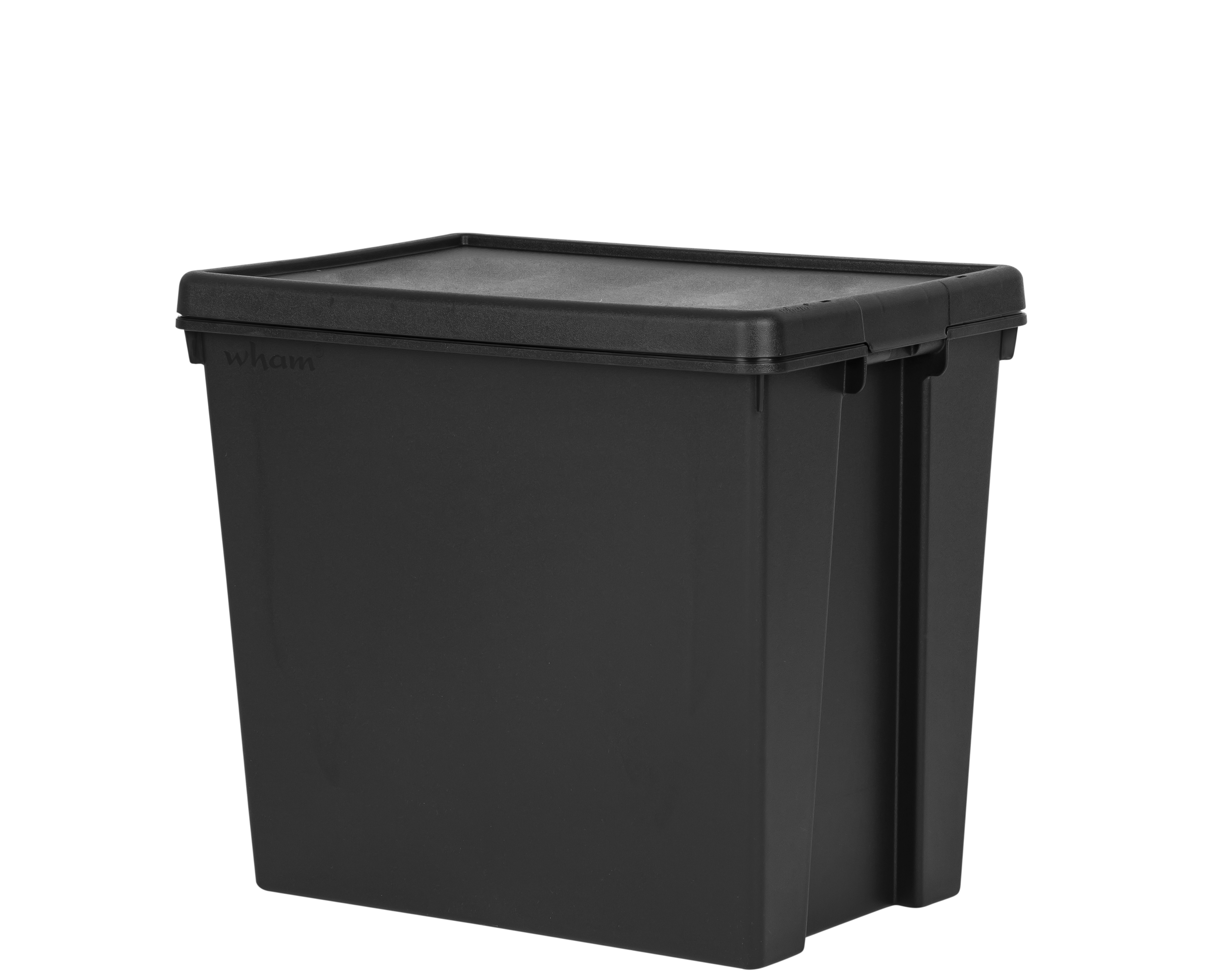 WHAM  bam 92l H.duty Box & Lid Black Recucled image