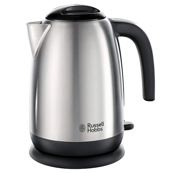 Russel Hobb ADVENTURE KETTLE OPEN HANDLE BRUSHED 1.7LTR 3000W image