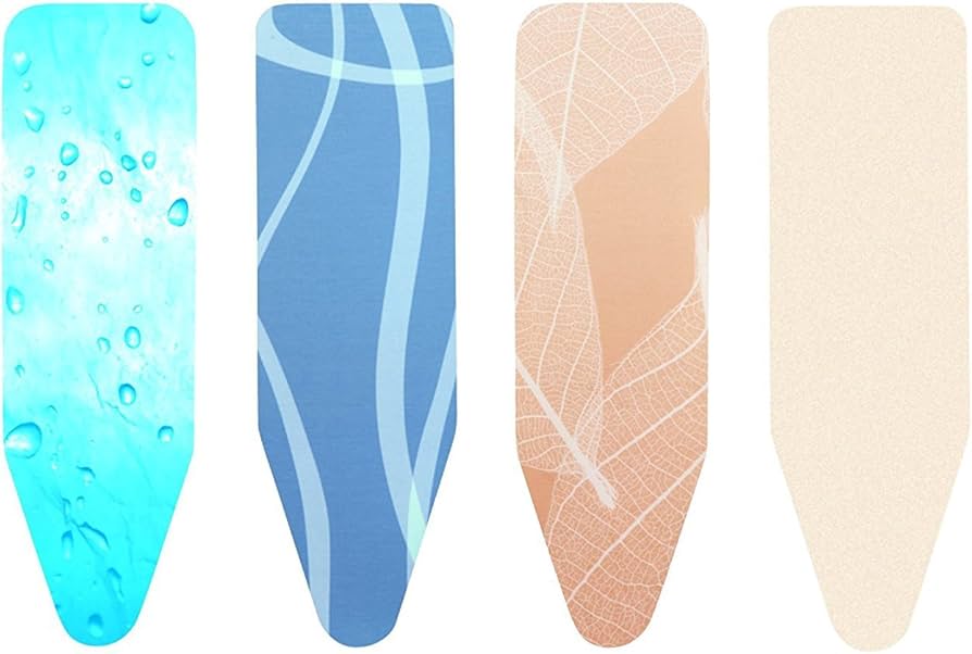 Brabantia Ironing Table Covers C, 124x45 cm Cover Cotton, 2mm Foam Mixed Pack Colourful image