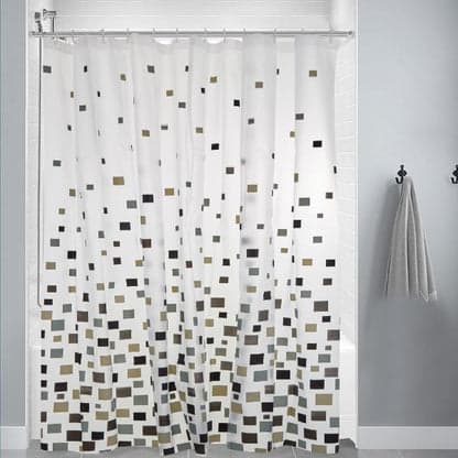 Apollo SHOWER CURTAIN PEVA MOSAIC
