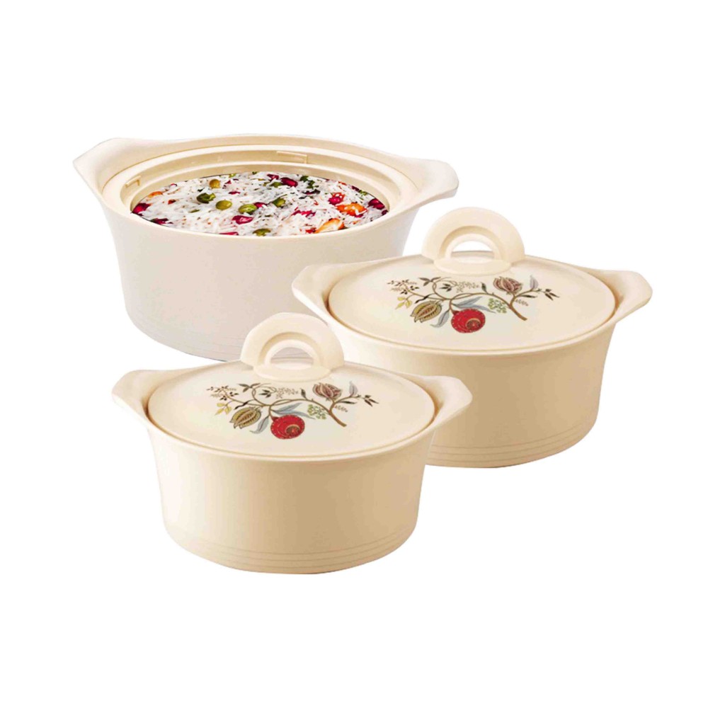TRI STAR ASIAN CLASSIC CASSEROLE 3PC SET- SMALL image