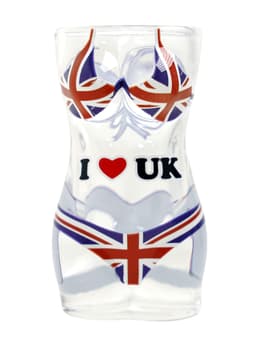 Union Jack Bikini Shot Glass 1