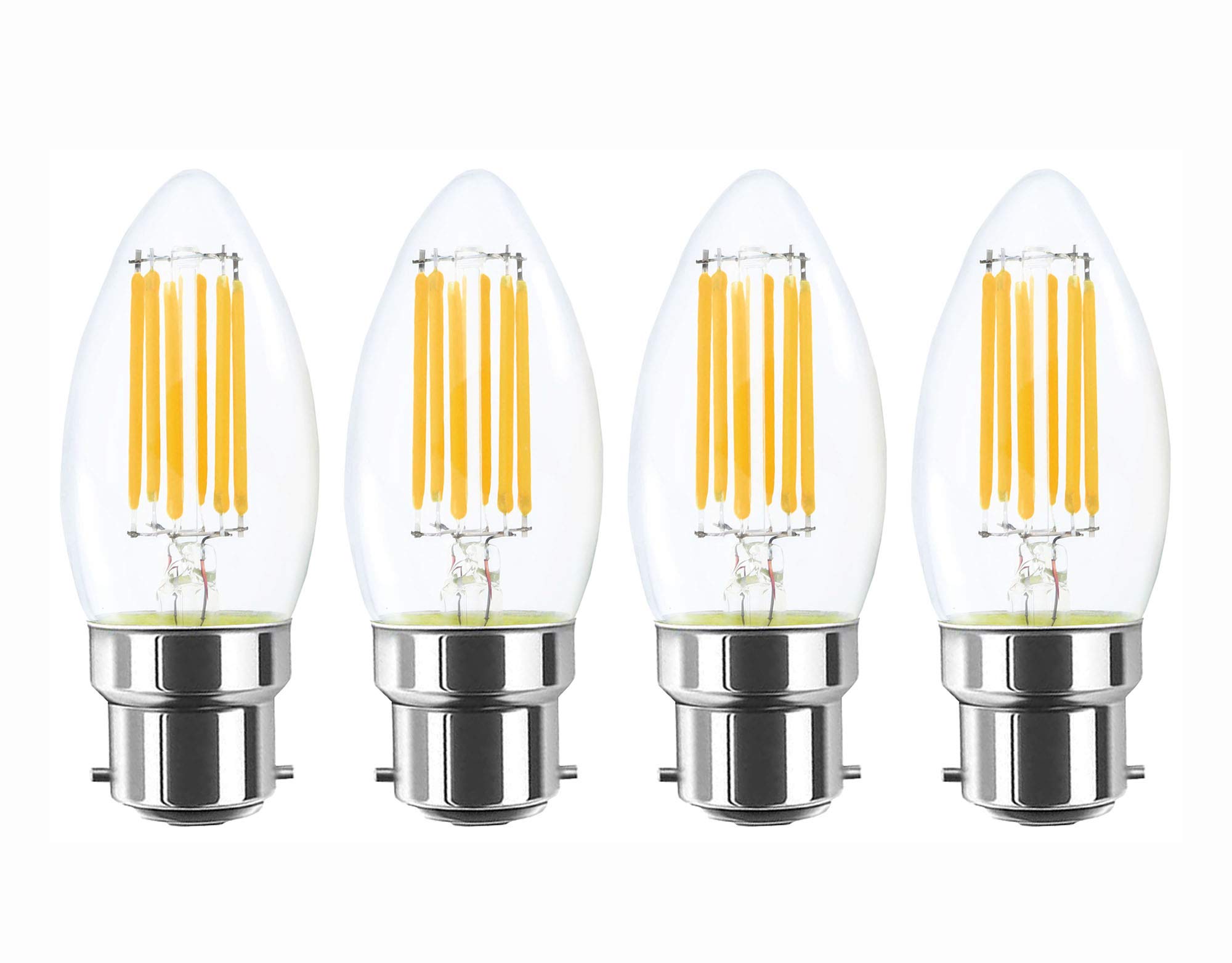 Powerplus Led Candle Bulb B22 6w 540lm 3000k  240v Ac (3012su) image