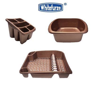 Whitefurze Cutlery Drainer - Rose Gold