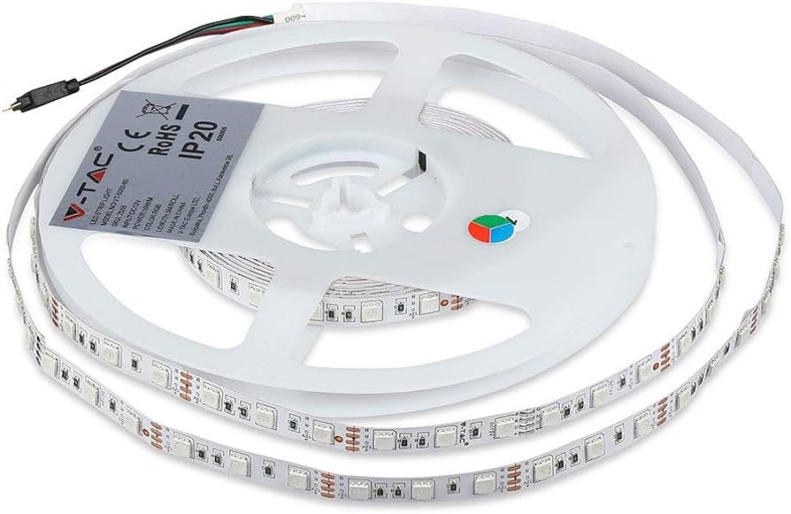 Vt-5050 60 Led Strip Light Colorcode:3000k Set Ip20 image