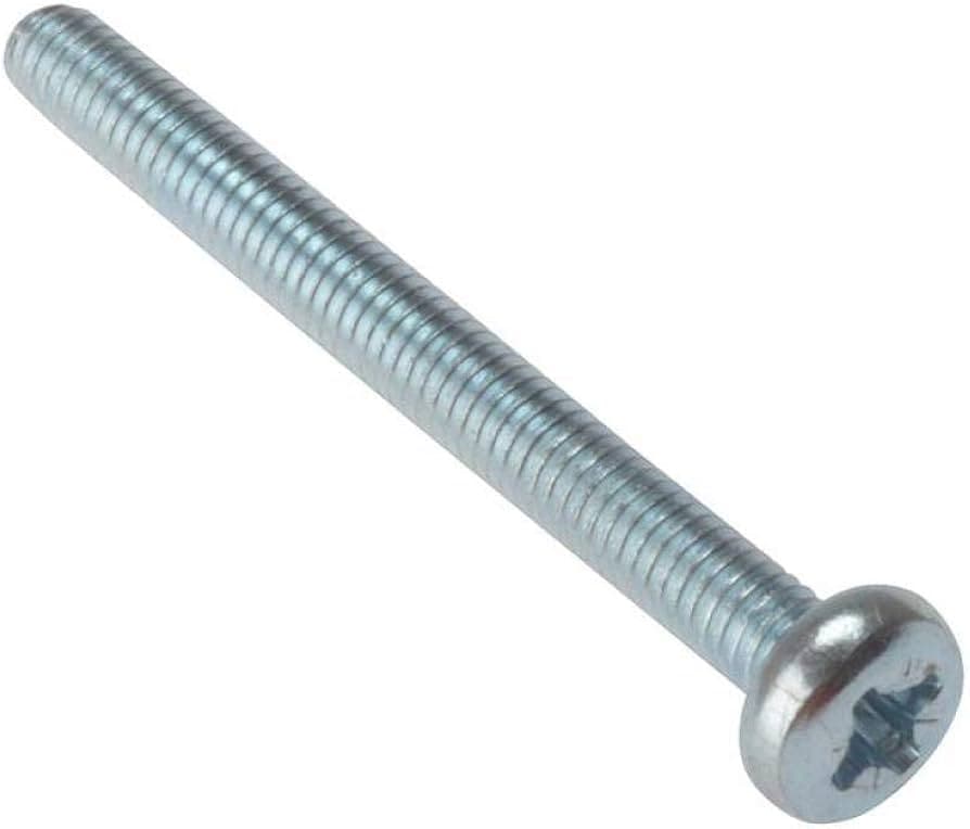 BH Panhead Machine Screws Bzp M4 X 40mm Pk100