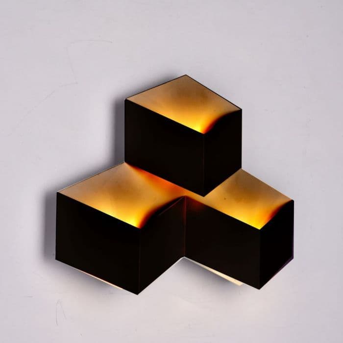 Vt-709 9w Led Wall Light Colorcode:3000k Ip20 Black Body