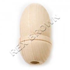 BH Cord Pull Wooden Acorn Sml Pk10