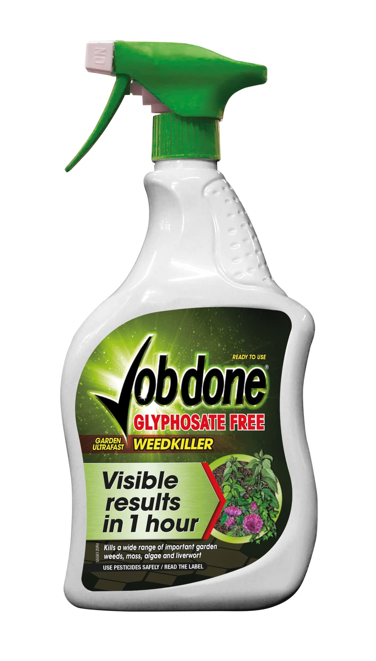 SBM Job Done® Ultrafast Weedkiller 1l Ready To Use Glyphosate Free