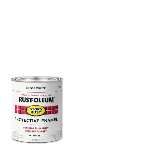 Rustin no 22 enamel white 125ml - gloss (AW0022)