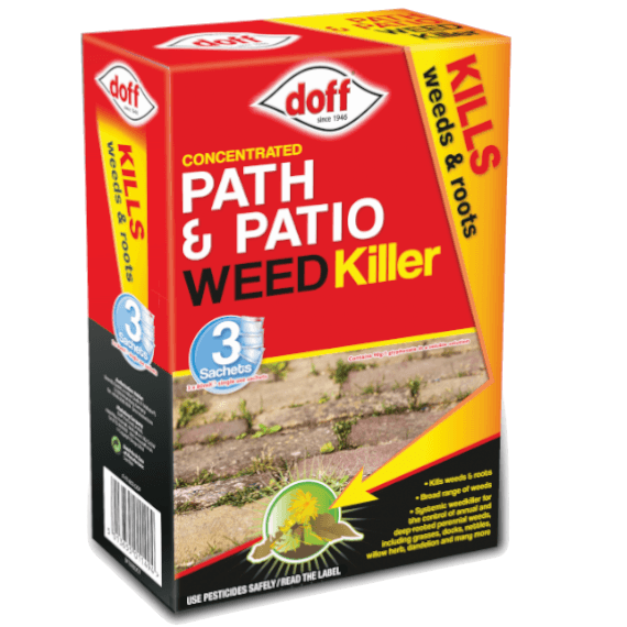 Doff concentrated path & patio weedkiller 3 sachets 3x80ml (F-FT-003-DOF)