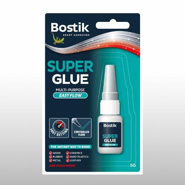 BOSTIK SUPER GLUE EASY FLOW LIQUID  5g bottle