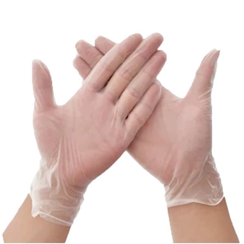NT Latex Powder Free Gloves Clear - Medium