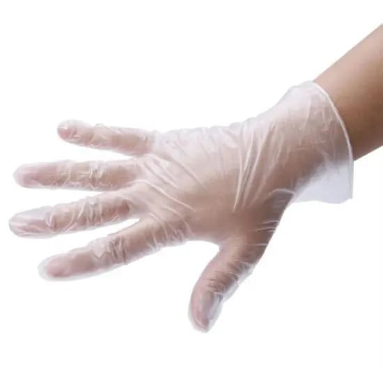 NT Latex Powder Free Gloves Clear - Large