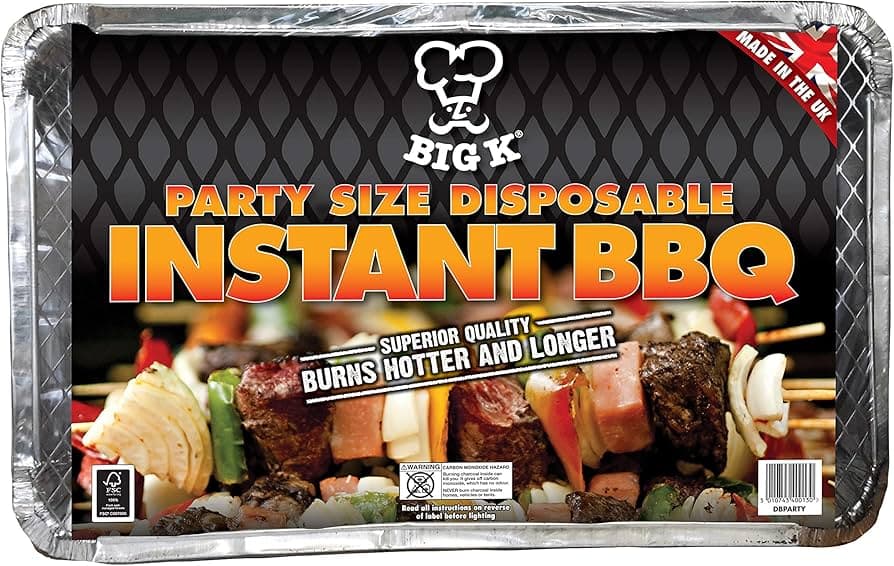 BIG K  Disposable Party BBQ - 
