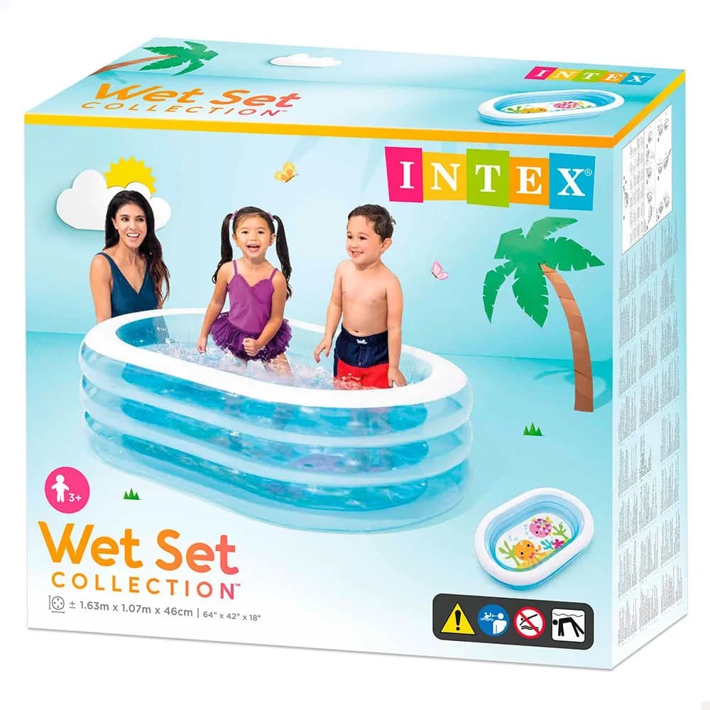 Kandy Toys My Sea Friends Pool 64" X 42" X 18"