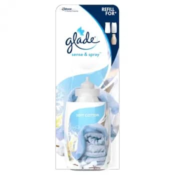 Glade Sense & Spray Refill 18ml - Soft Cotton