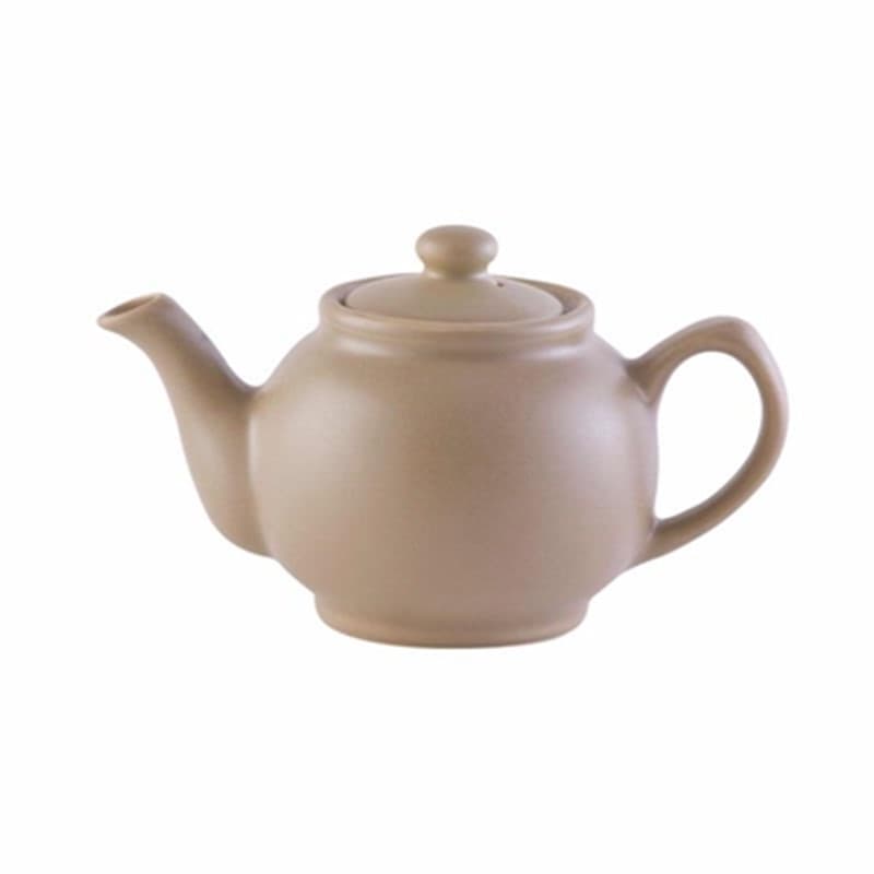 Rayware P&k Matt Taupe 2cup Teapot