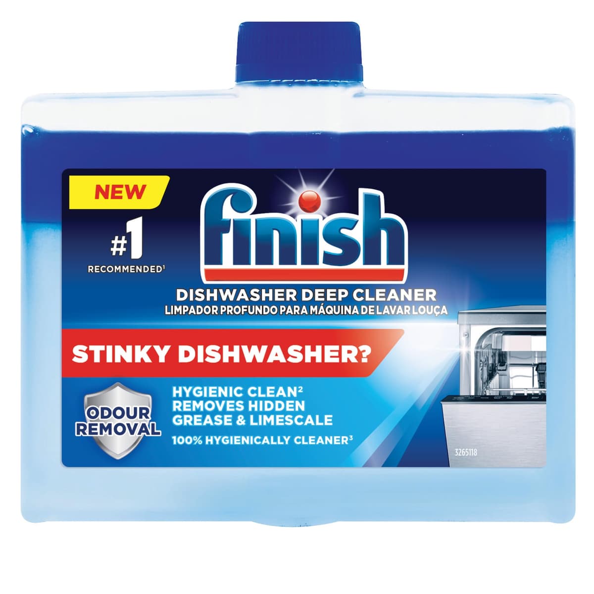 Finish Dishwasher Cleaner Reg 250ml (EU)	