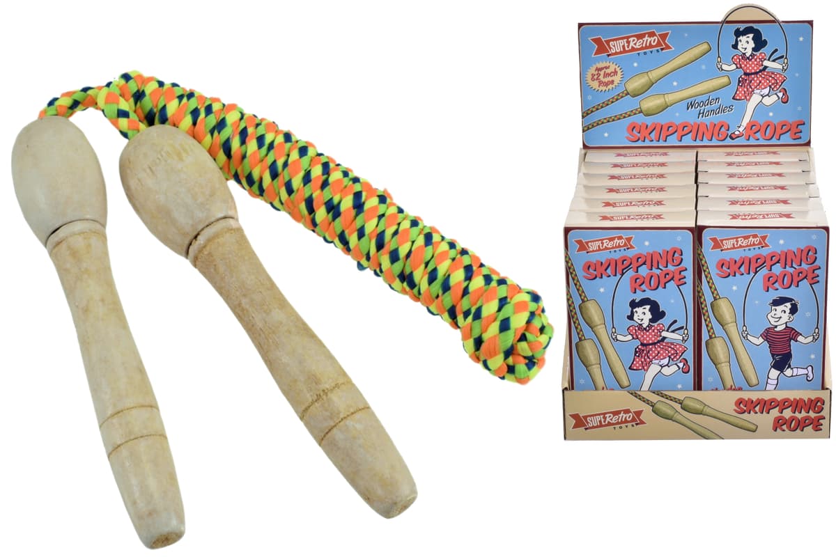 Kandy Toys Skipping Rope Retro In Colour
