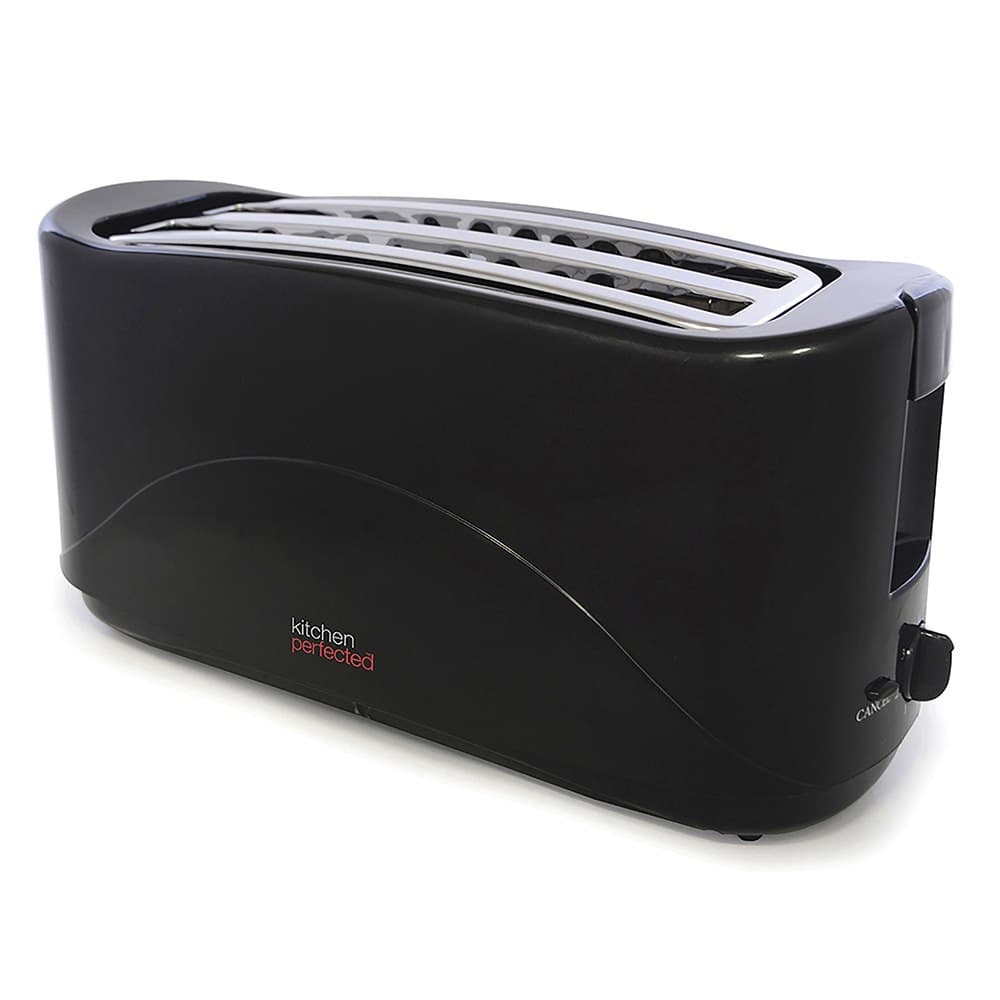 LLOYTRON Kitchen Perfected 2  Slice Toaster - Black