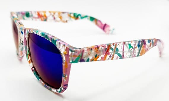 Kandy Toys Girls Transparent Printed Wayfarer