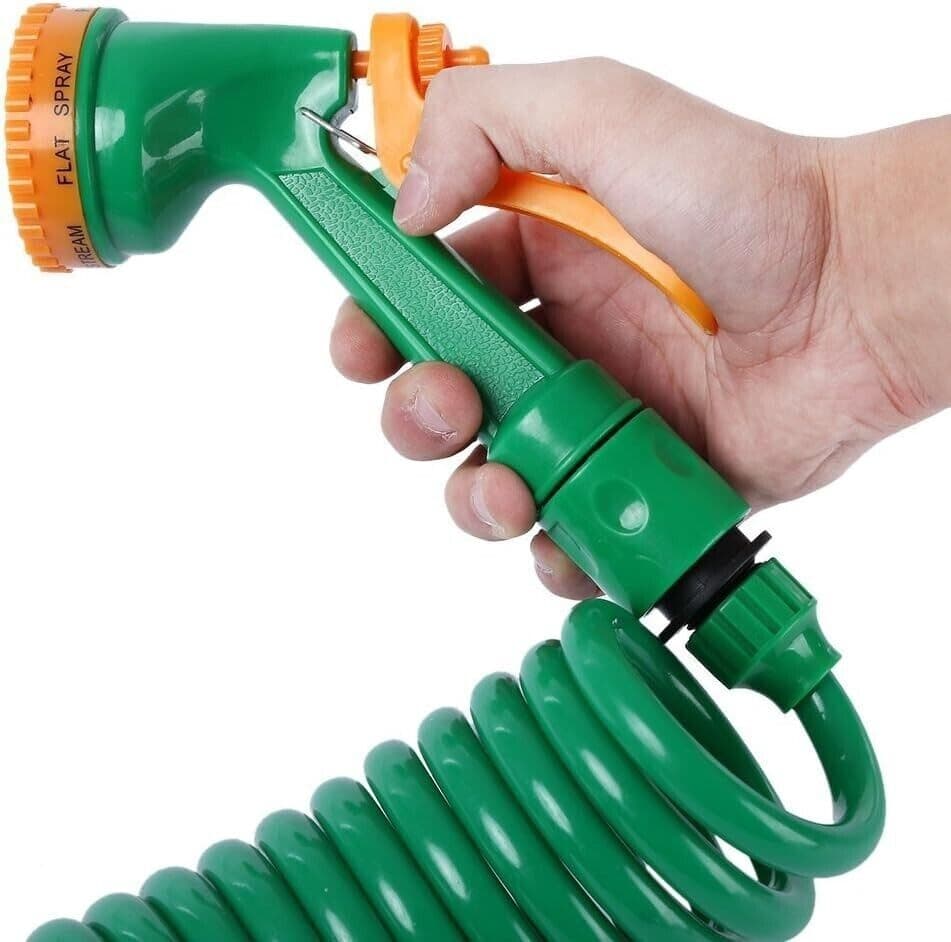 Blackspur 15m X Hose With Spray Nozzle Set