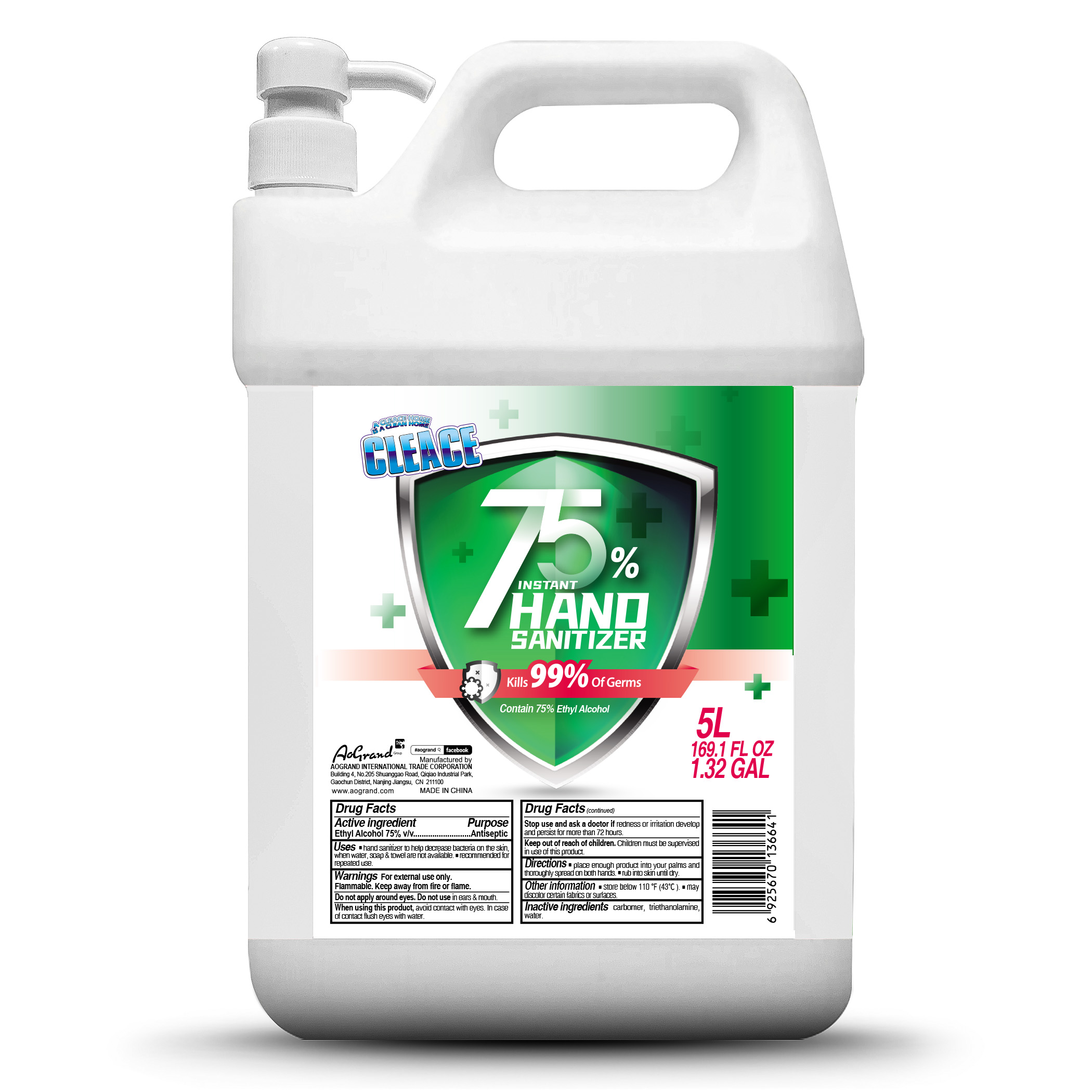 SANITISER LIQUID 5LTR image