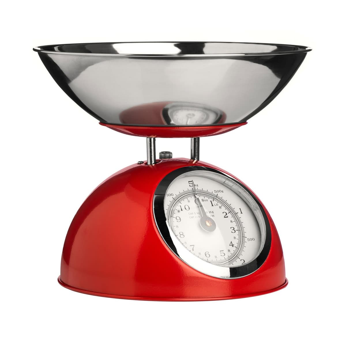 NT  Mechanical Kitchen Scale Upto 5kg In Red