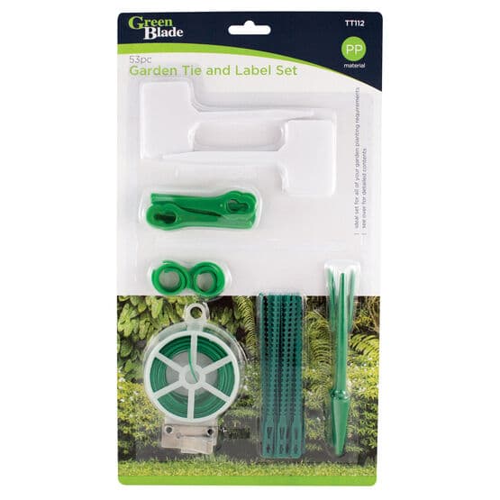 Blackspur 53pc Garden Tie And Label Set