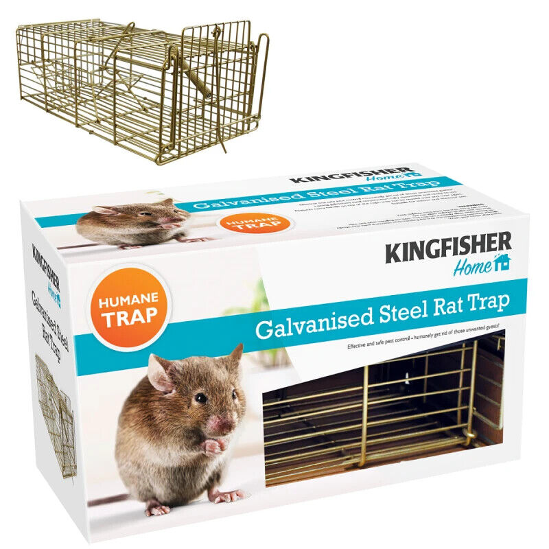 Kingfisher  Steel Rat Cage Trap image