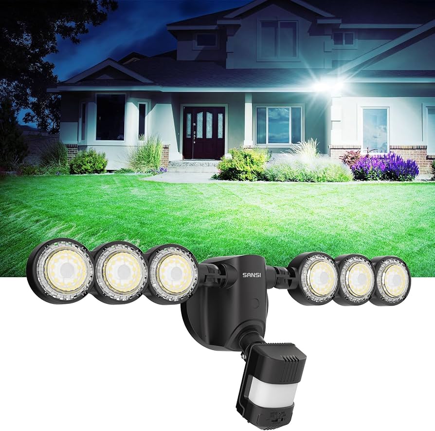 Super Bright LED Floodlight With Sensor image