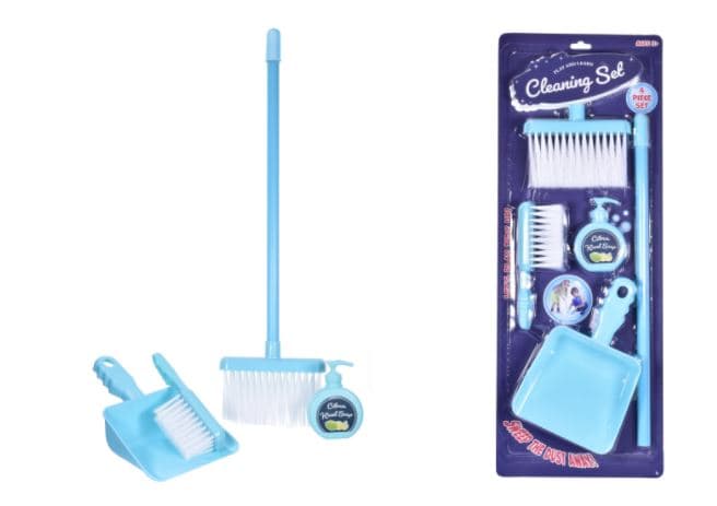 Kandy Toys Cleaning Set 5pcs On Blistercard