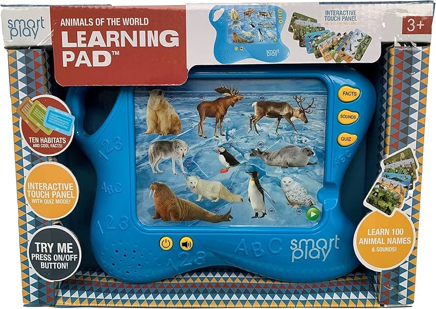 Kandy Toys My First Smart Animal Pad " Try Me" In Open Touch Box