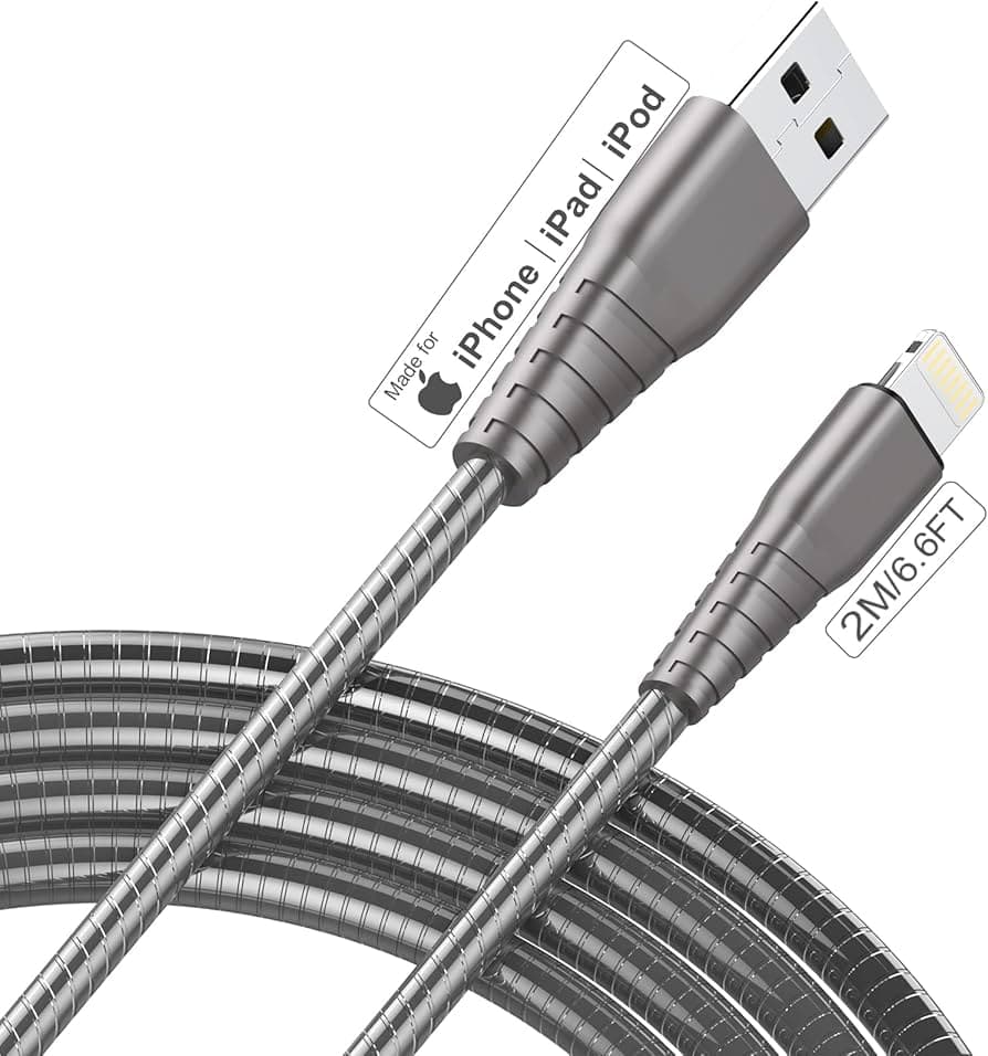 STATUS  - 8pin Iphone Charging Cable - 2m Braided