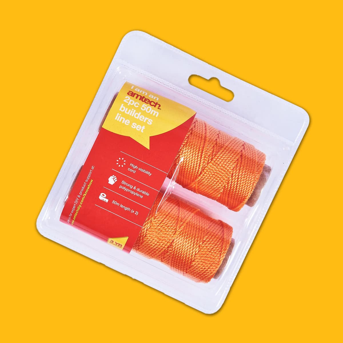 Am-tech 2pc 50M Builders Line