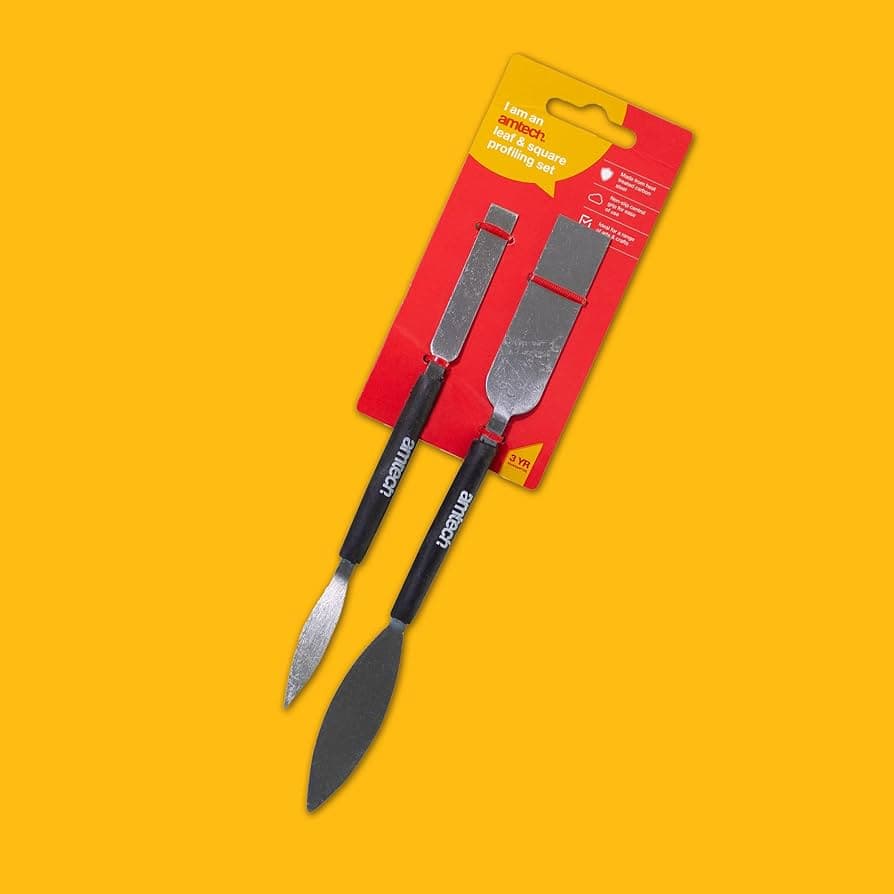 Am-tech 2pc leaf & square profiling tool set