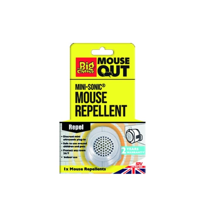 STV Mini-Sonic Mouse Repellent- 1pc