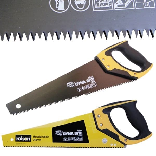 Rolson 355mm Hardpoint Hand Saw