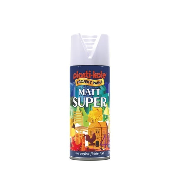 Plastic-Kote Deco Matt  White 400ml